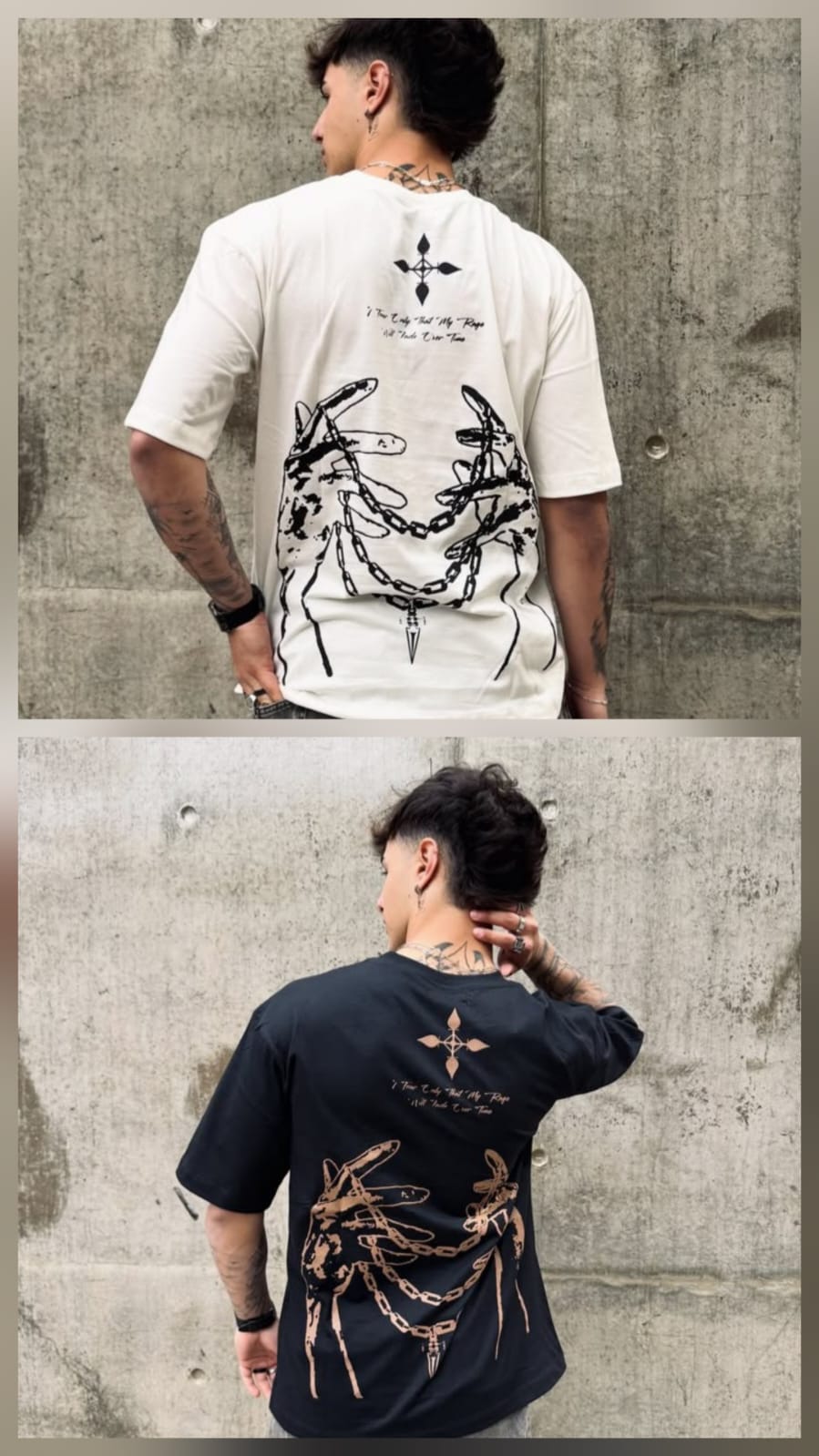 REMERA HOMBRE CADENA