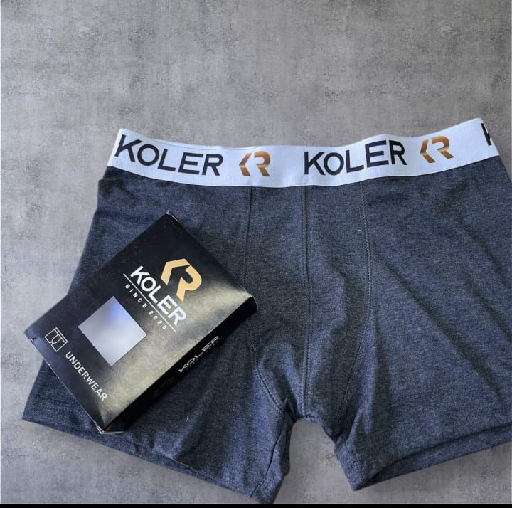 BOXER -AZUL-GRIS-NEGRO