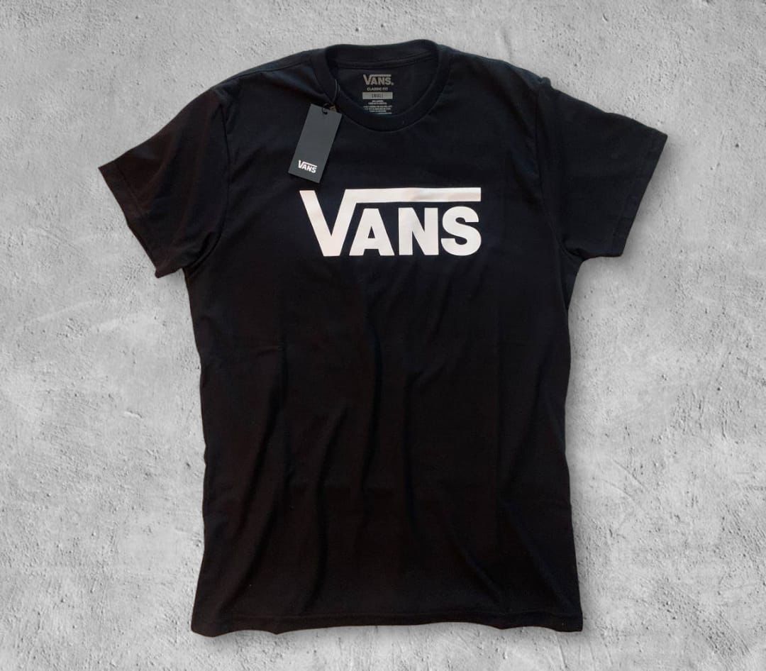 REMERA VANS NEGRA XXL-XL-S-L