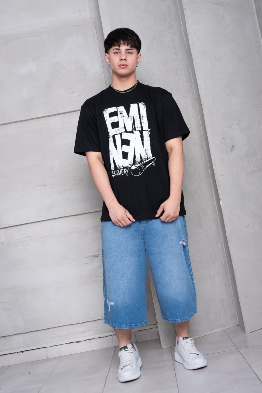 REMERA EMINEM NEGRA XL-L