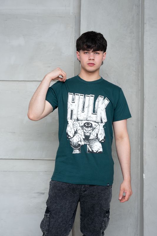 REMERA HULK VERDE XXL
