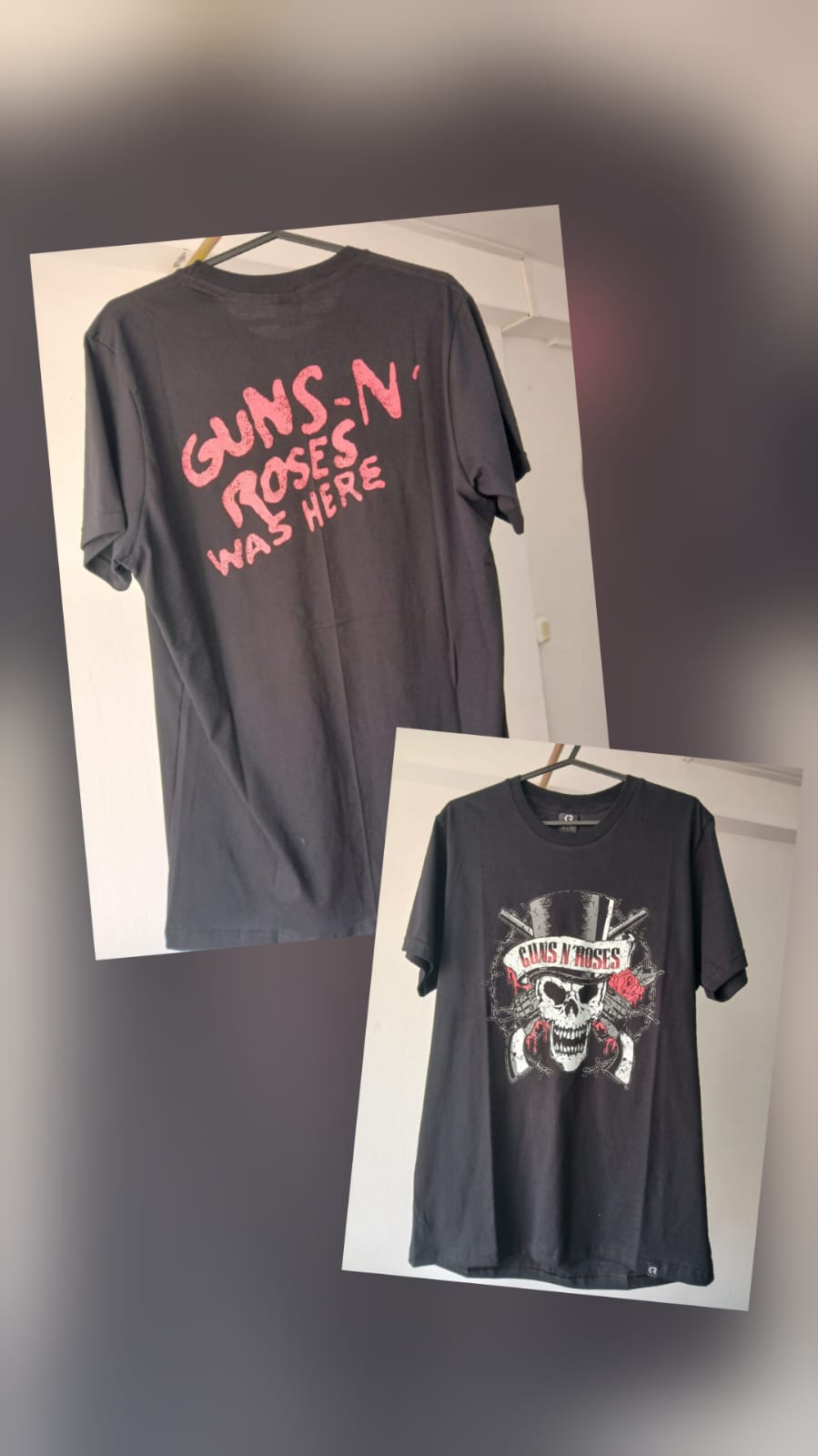 REMERA GUNS-N ROSES TALLES  L-S