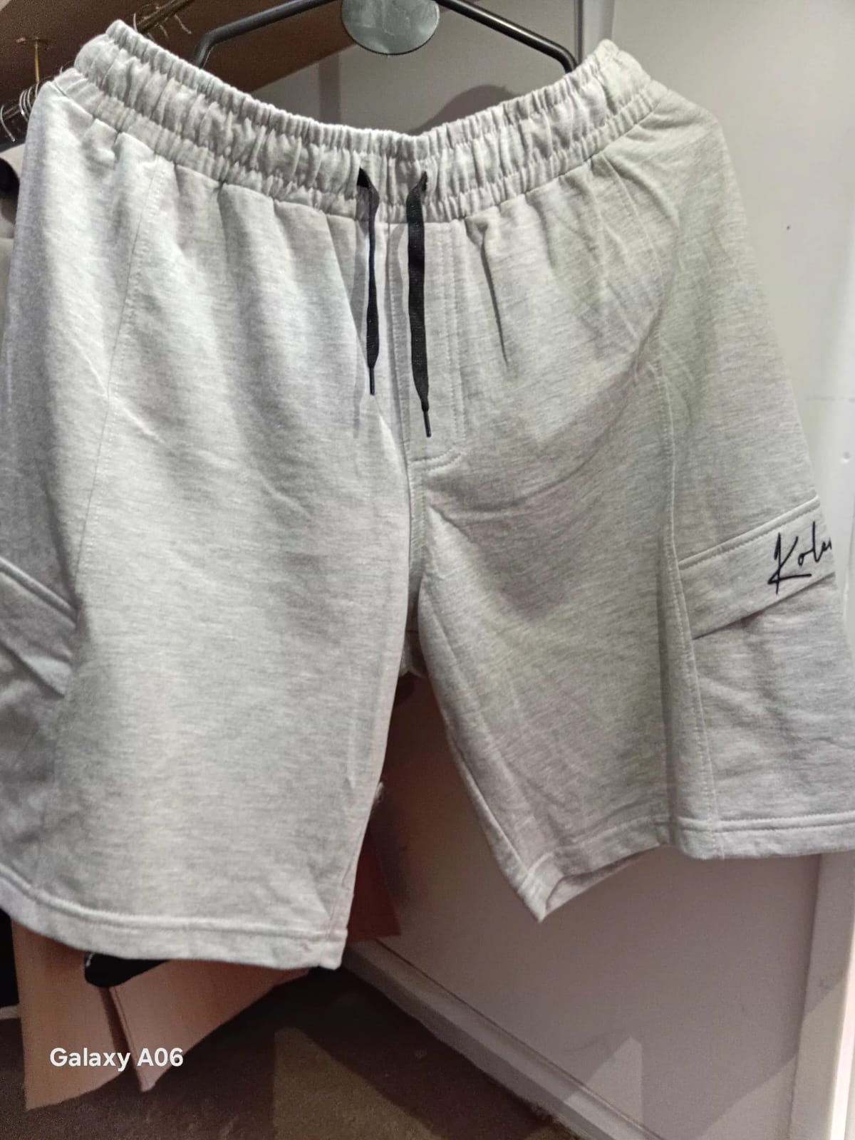 BERMUDA RUSTICA GRIS-L-M-XL